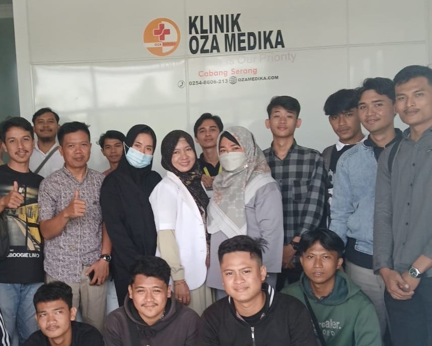 Kegiatan medical check up di Klinik Oza Medika - Maccaferri Indonesia