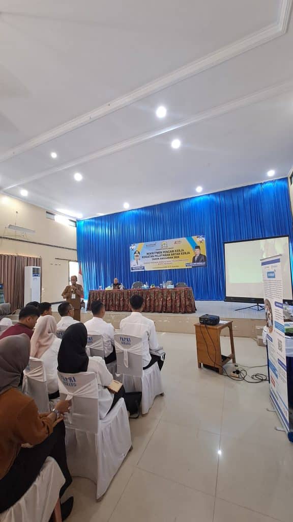 Pengarahan kegiatan Job Fair 2024 Kota Serang yang diikuti oleh 33 Perusahaan